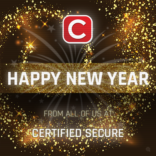 Certified Secure Happy New Year